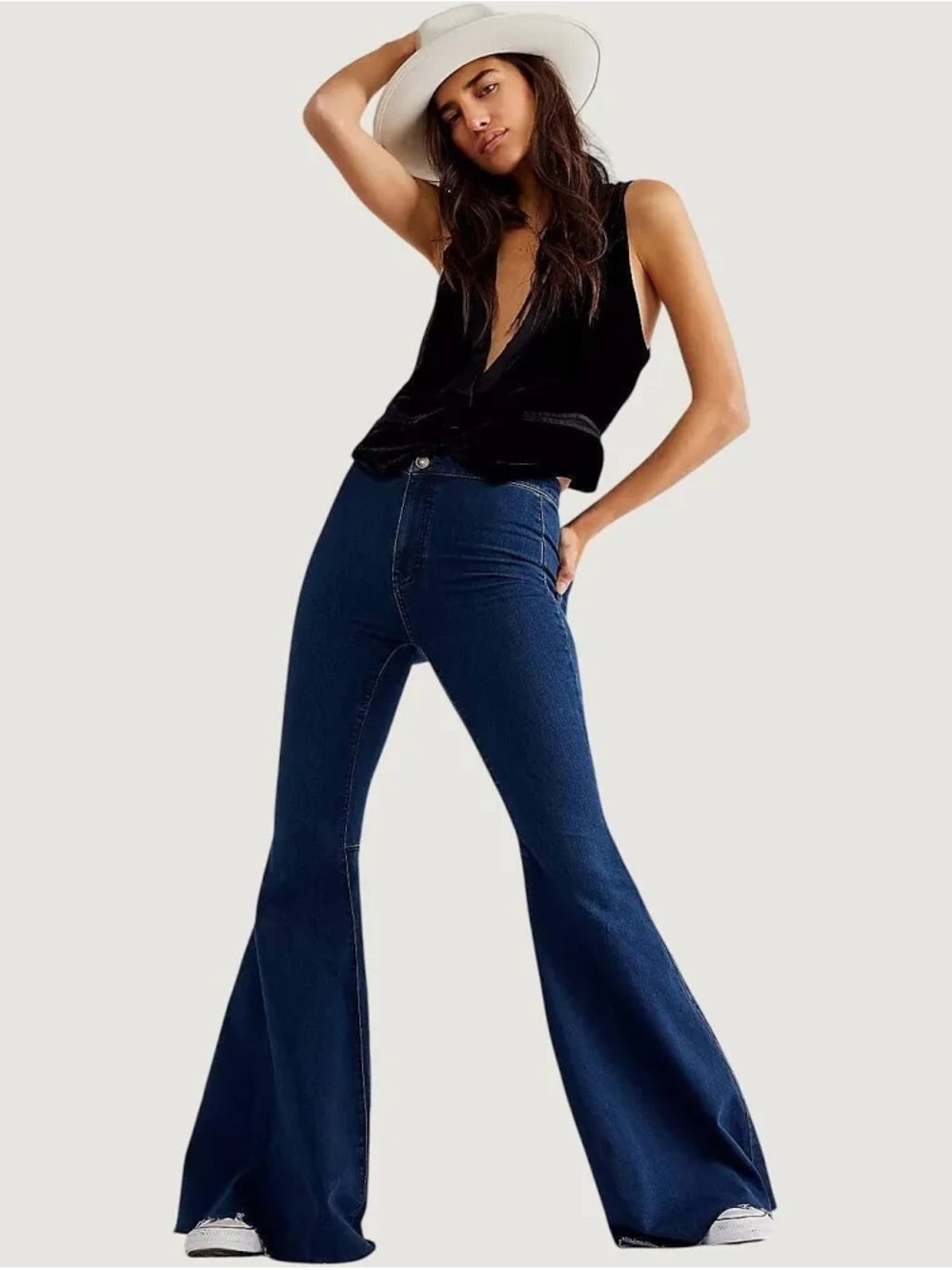 Free People Float On Flare Jeans by Free People Size 28 - Picture 3 of 14